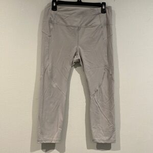 RBX Light Gray Cropped Leggings - Size Large